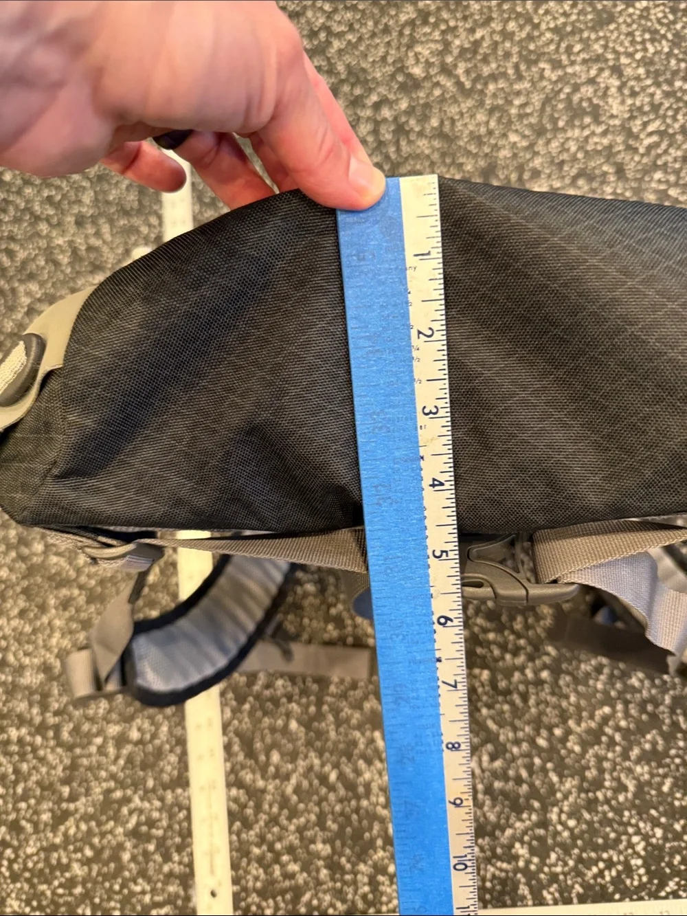 Men's Unisex Black Daypack Backpack Osprey Flap Jack Flapjack Pack School